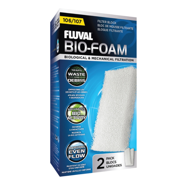 Fluval Filtereinsatz 104/105/106/107 Bio-Foam 2 St.