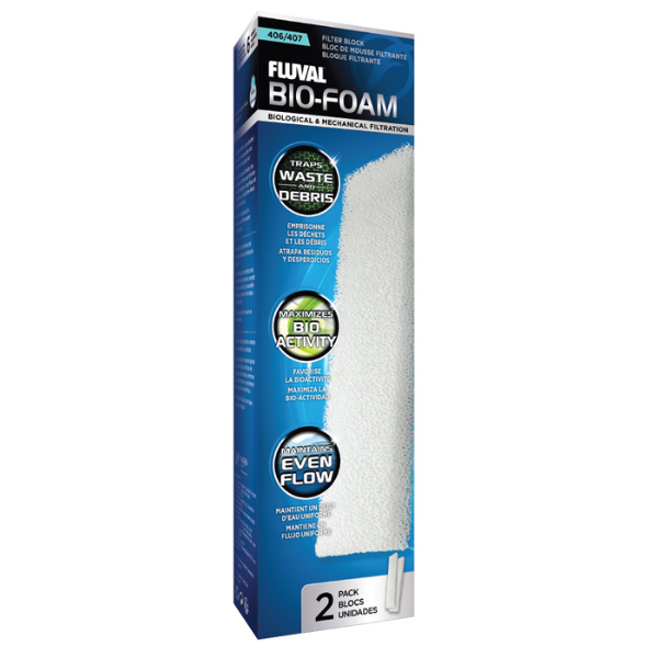 Fluval Bio-Foam 404-407 Filter-Einsatz 2 St.