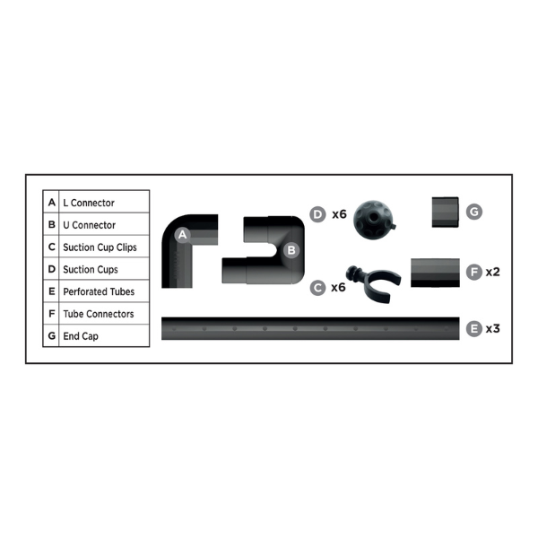 Fluval FX Düsen-Strahlrohr Set