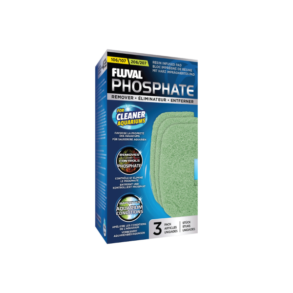 Fluval Phosphat-Entferner Pads 107/207 3 St.