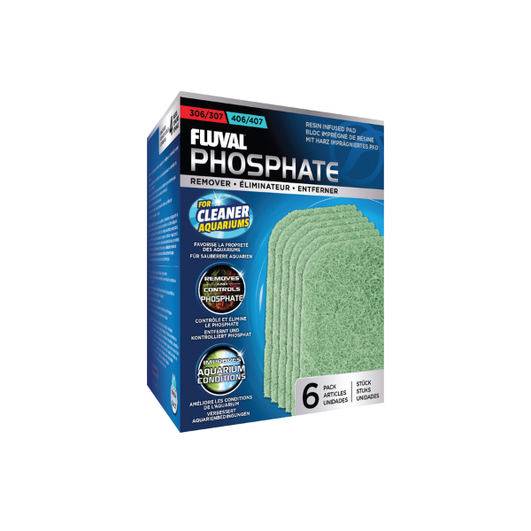 Fluval Phosphat-Entferner-Pads 306/307/ 406/407 6 St.