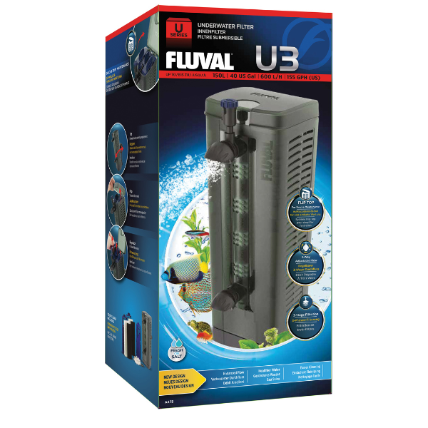 Fluval Innenfilter U3 für 150l Aquarien