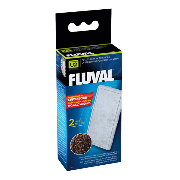 Fluval Clear-Max U2 Algen-Neutralisator & Feinfilter 2 St.