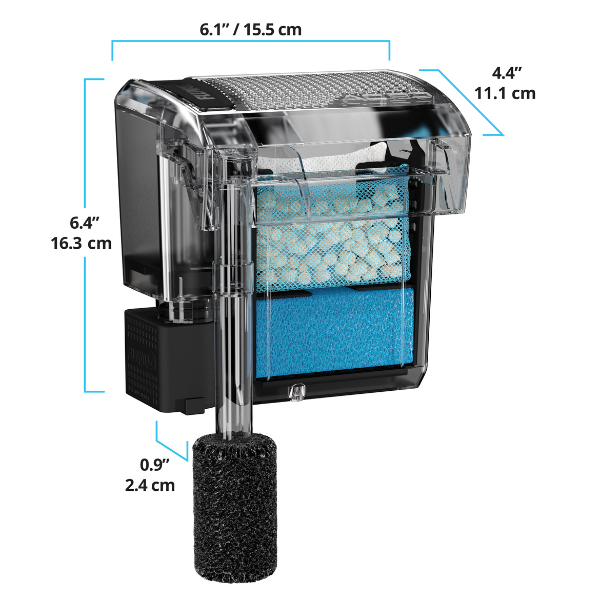 Fluval AC 30 Anhänge-Filter Für Aquarien 38-114 Liter