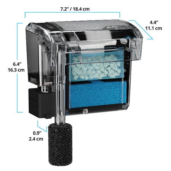 Fluval AC 50 Anhänge-Filter Für Aquarien 76-190 Liter