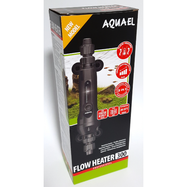 Aquael Flow Heater 2.0 Durchlaufheizer 300W für Aquarien 100-600l