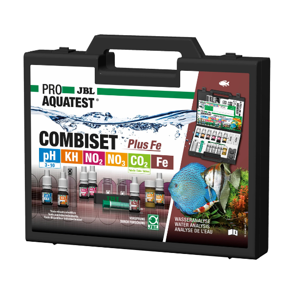 JBL ProAquaTest Combi-Set plus Fe Wasser Testlabor für Aquarien