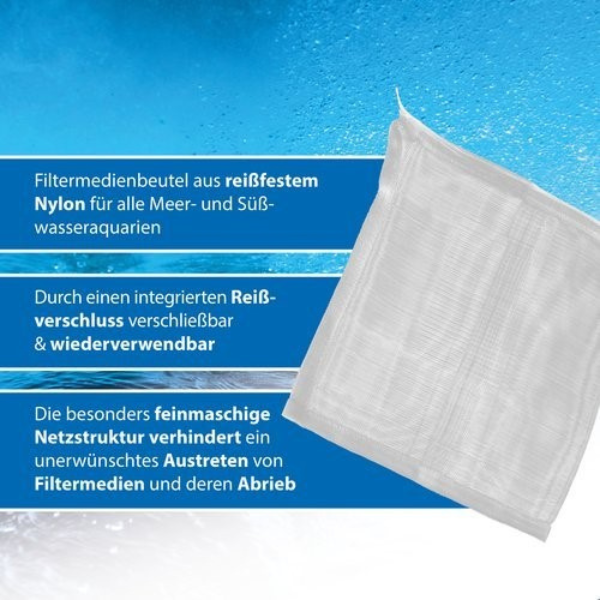 Arka Filtermedien-Beutel 500ml mit Zip 10x20cm