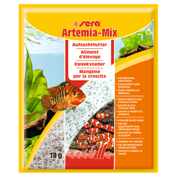 Sera Artemia Eier Mix Aufzuchtfutter 18g