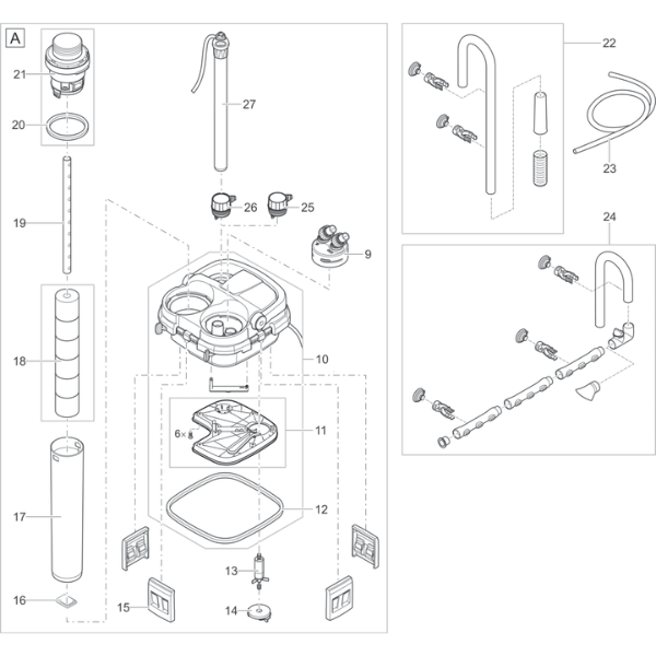 Oase BioMaster² 350 Außenfilter für Aquarien bis 350l