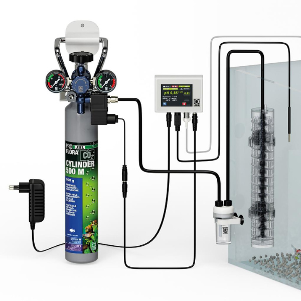 JBL ProFlora CO2 Professional Komplett-Set M System mit automatischer CO2/pH-Regelung