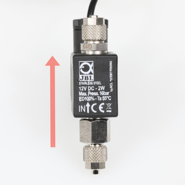 JBL ProFlora CO2 Valve, Magnetventil für CO2 Nachtabschaltung