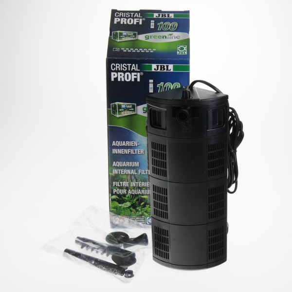 JBL CristalProfi Eck-Innenfilter i100 greenline für Aquarien von 90-160l