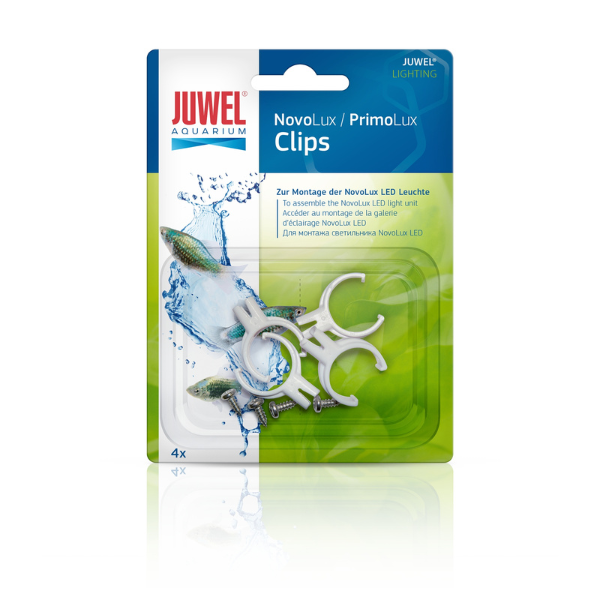 Juwel Clips NovoLux & PrimoLux LED 4 St