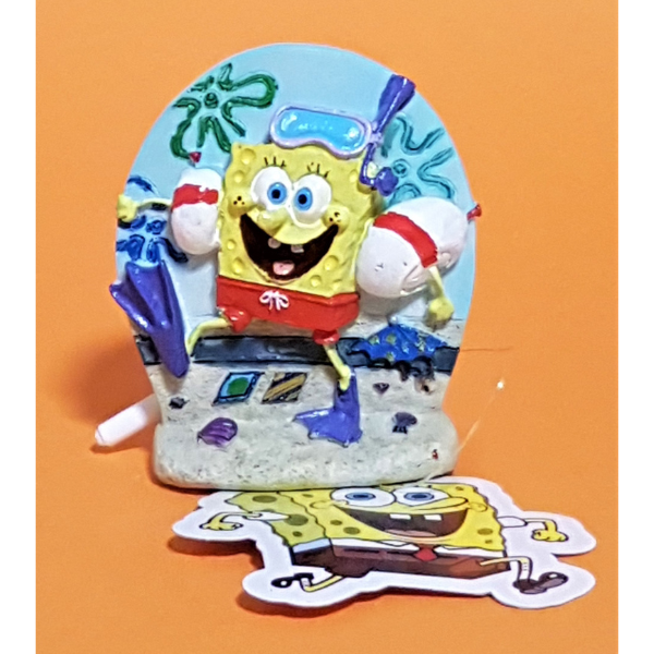 Penn Plax Deko Spongebob Taucher Ausströmer