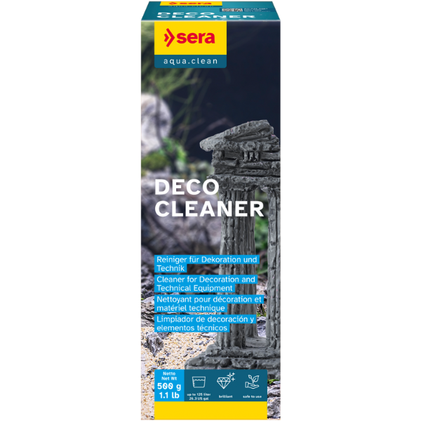 Sera Deco Cleaner, Reiniger für Aquarium Dekoration und Technik 500g