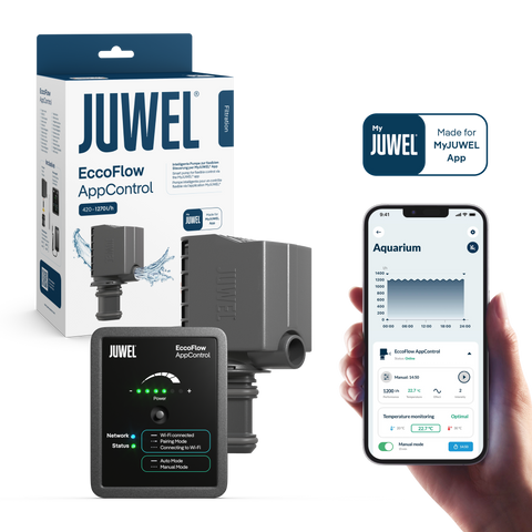 Juwel EccoFlow AppControl Smarte Filterpumpe zur flexiblen Steuerung