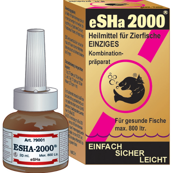 eSHa 2000 Heilmittel für Zierfische 20 ml
