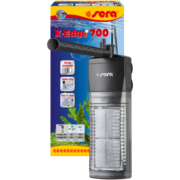 Sera X-Edge 700 Eck-Innenfilter 100-300l