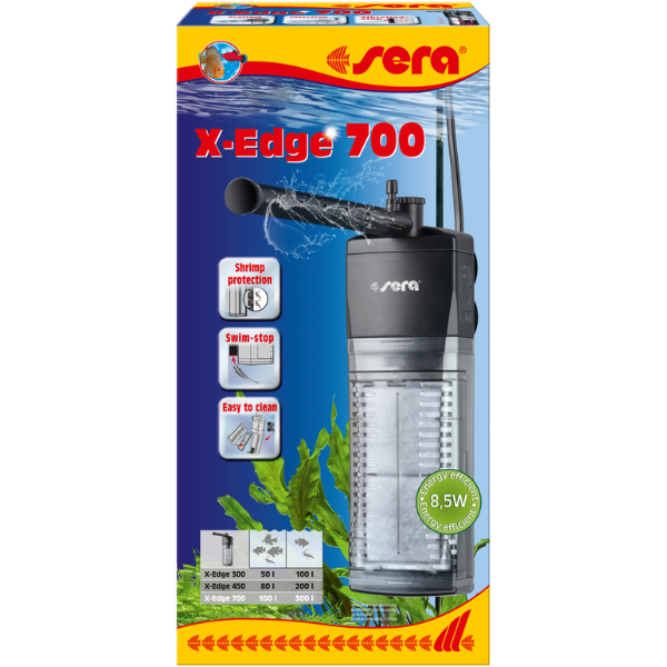 Sera X-Edge 700 Eck-Innenfilter 100-300l