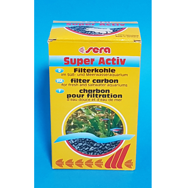 Sera Filterkohle Super Activ 250g