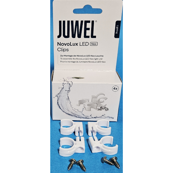 Juwel Clips 4 Stück für NovoLux LED Neo & PrimoLux Aquarienleuchte