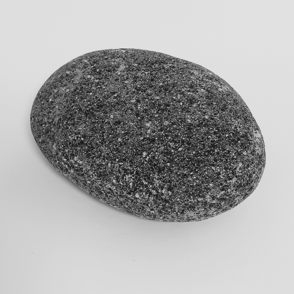 Orbit Schwarzer Lava Pebble L 1 Stück