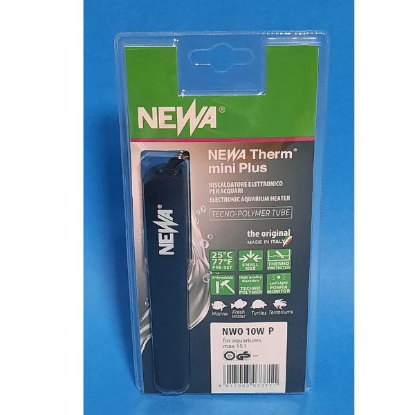 Newa Nano Heizer 10W 25°C Voreingestellt max. 15l