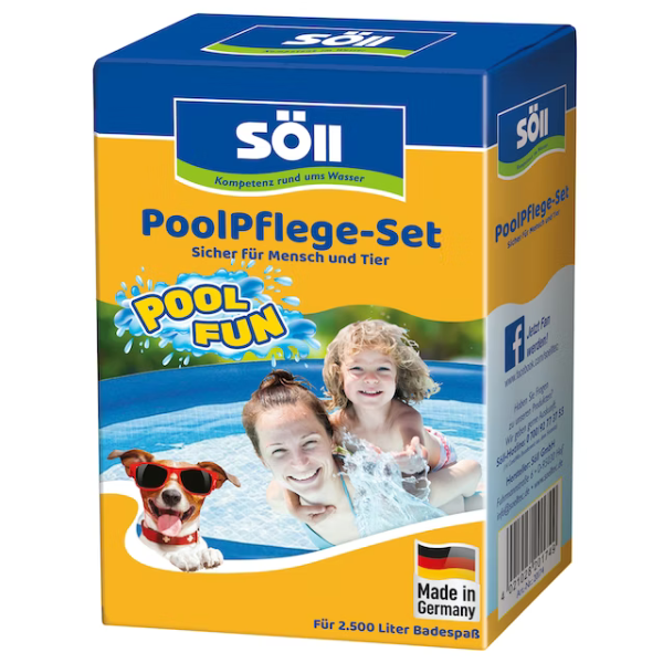 Söll Planschbecken Pflege-Set AquaDes & AlgenFrei je 250 ml