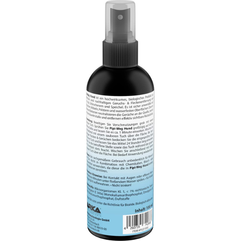 Arka Pipi-Weg Hund Geruchs- & Fleckenentferner 100 ml Für Unterwegs