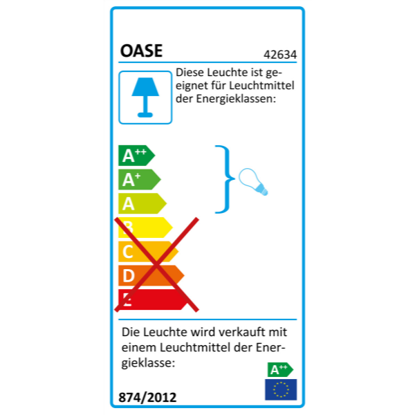 Oase LunAqua Power LED-Set 3 Kompaktes Unterwasserscheinwerfer-Set für Garten & Teich