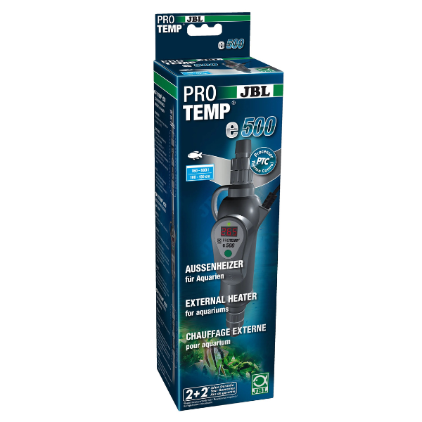 JBL ProTemp e500 Aussenheizer für Aquarien bis 600l