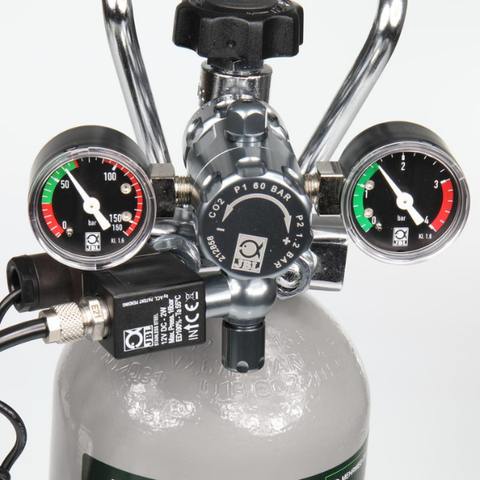 JBL ProFlora CO2 Regulator Professional CO2 Druck-Regel-Armatur mit Magnetventil