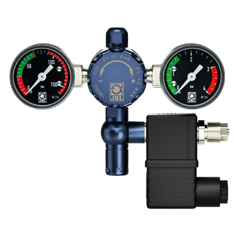 JBL ProFlora CO2 Regulator Professional CO2 Druck-Regel-Armatur mit Magnetventil