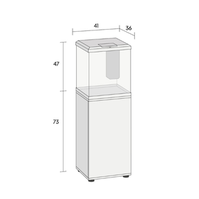 Juwel VIO CUBE 54 SBX 54l Aquarium Kombination