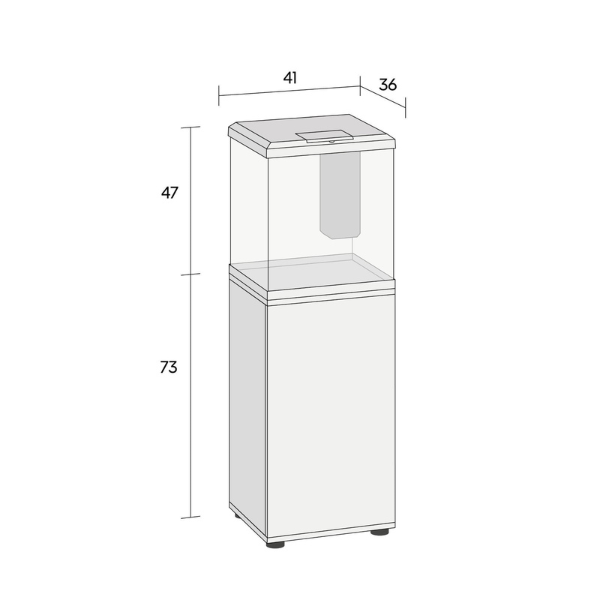 Juwel VIO CUBE 54 SBX 54l Aquarium Kombination