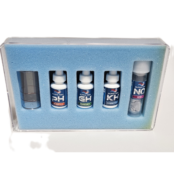 ZooBest Wassertest-Set für pH, GH, KH, NO2