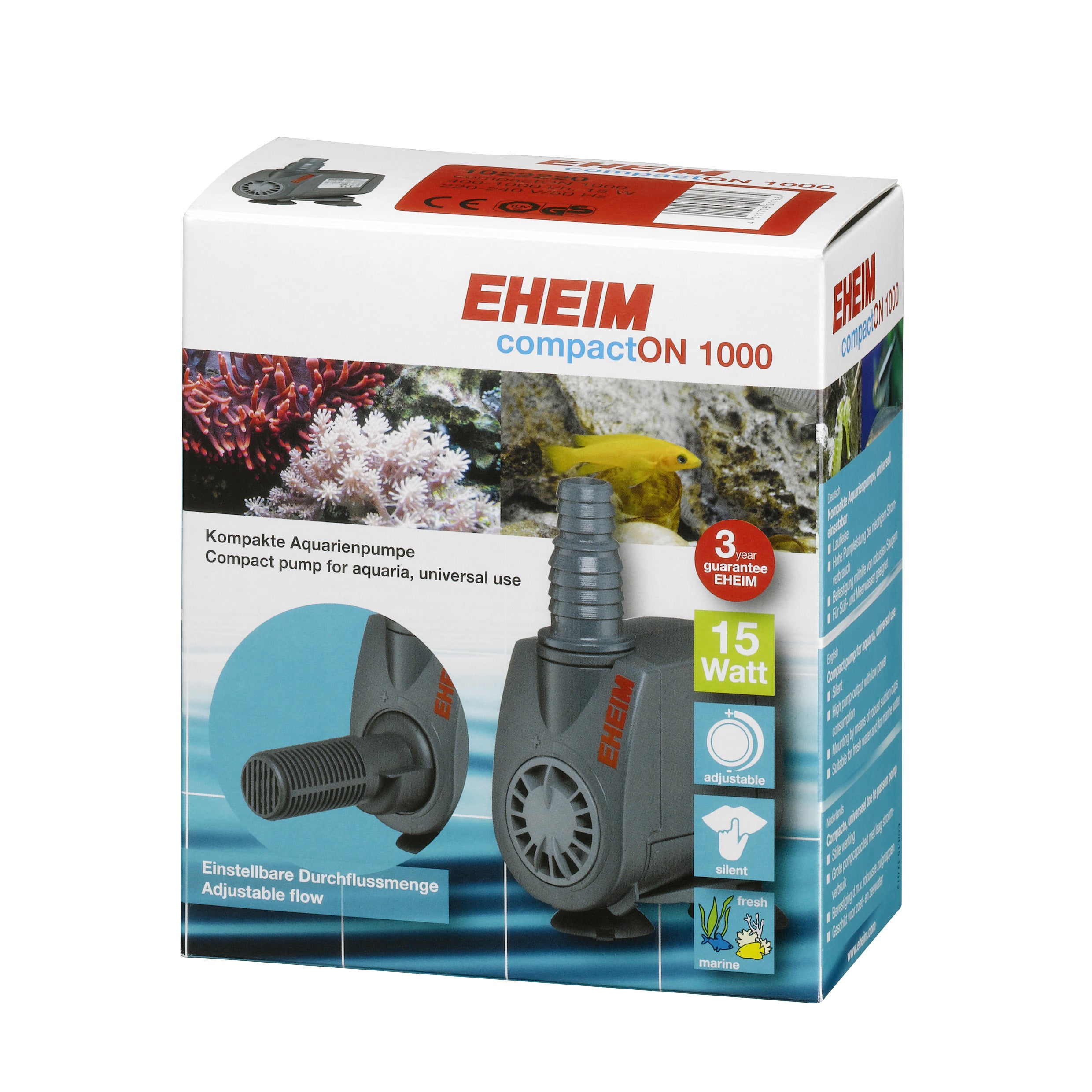 Eheim compactOn 1000 Aquarienpumpe