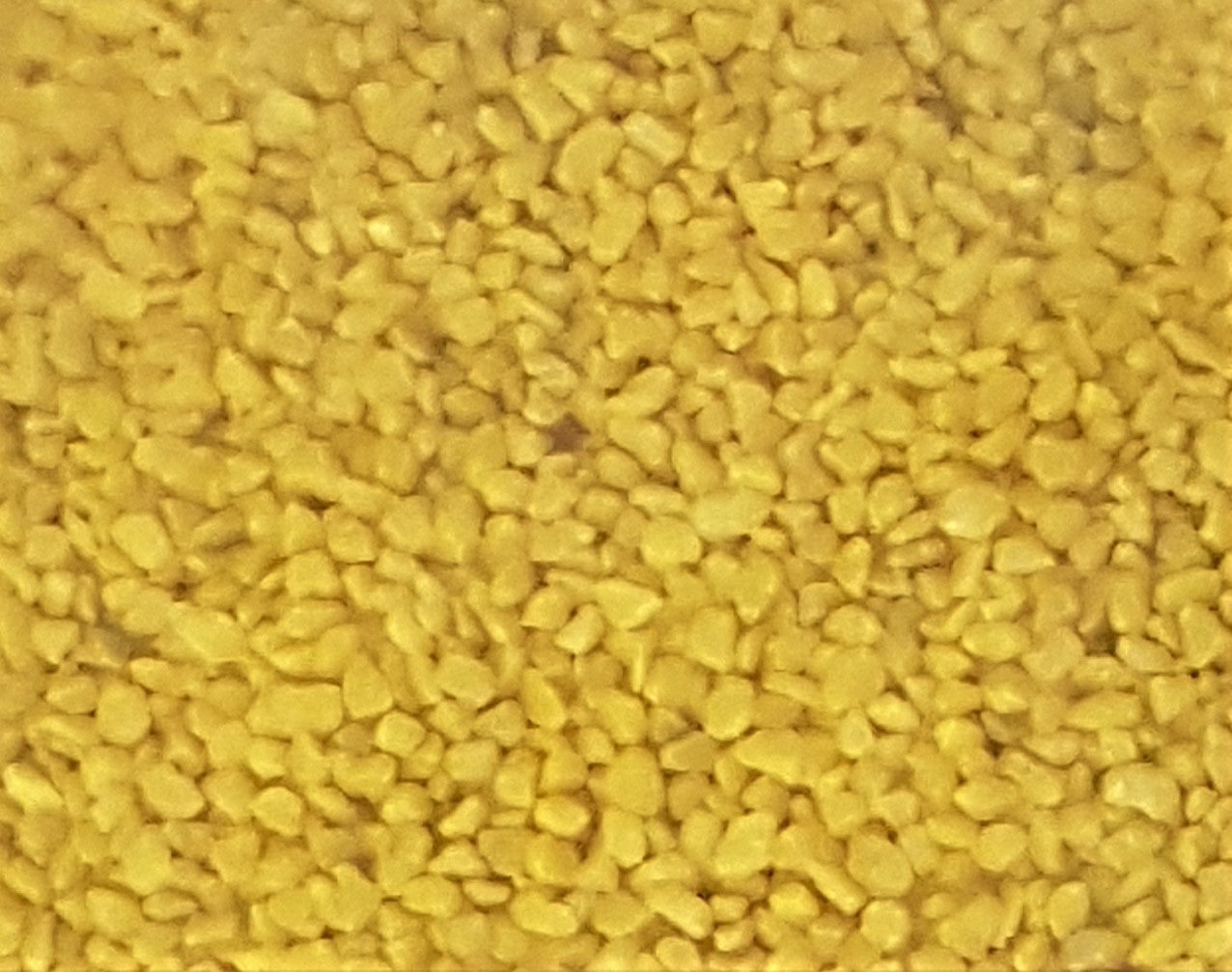 Aquarium Deko-Kies 2-3mm gelb 5kg