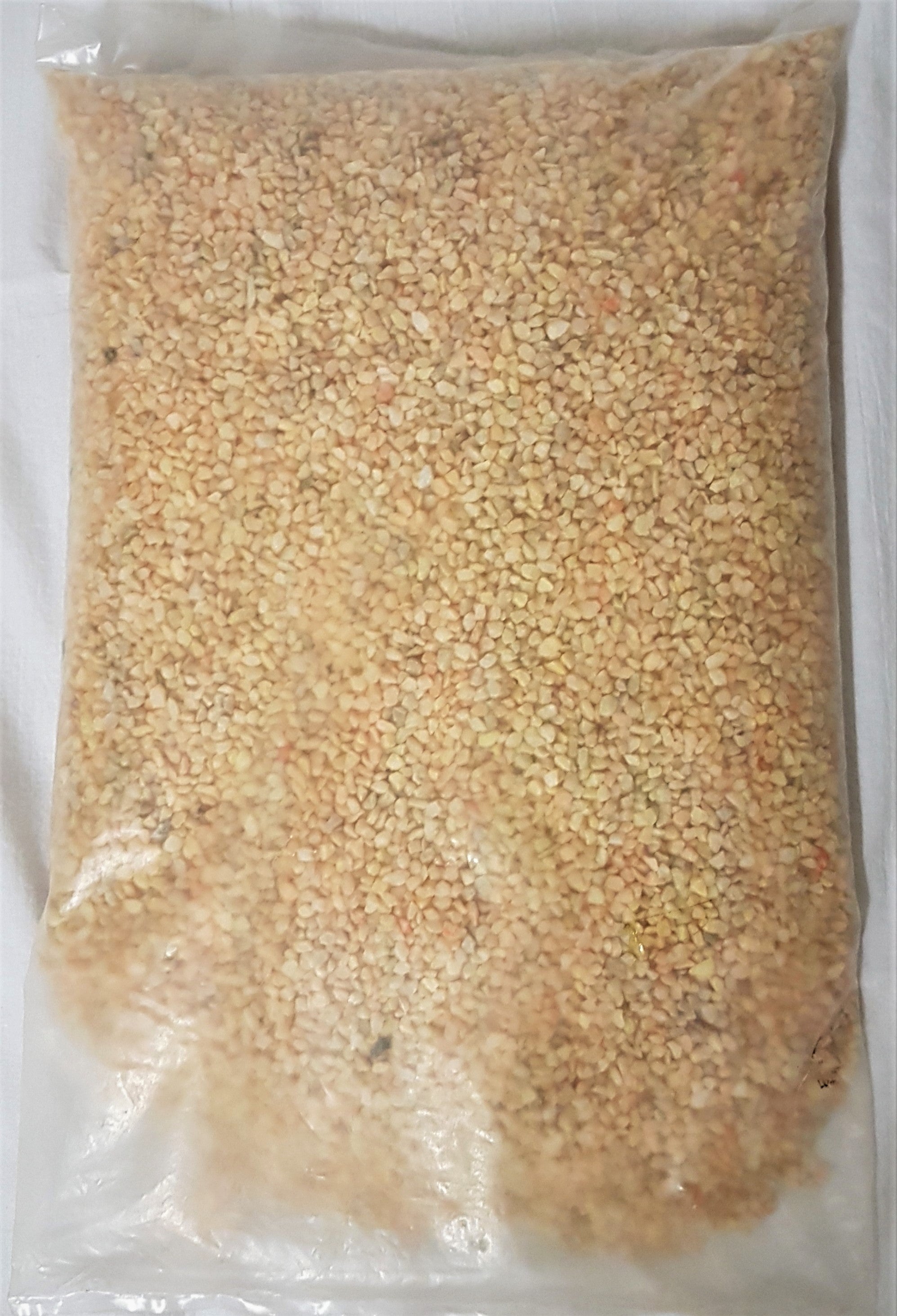 Aquarium Deko-Kies 2-3mm apricot 5kg