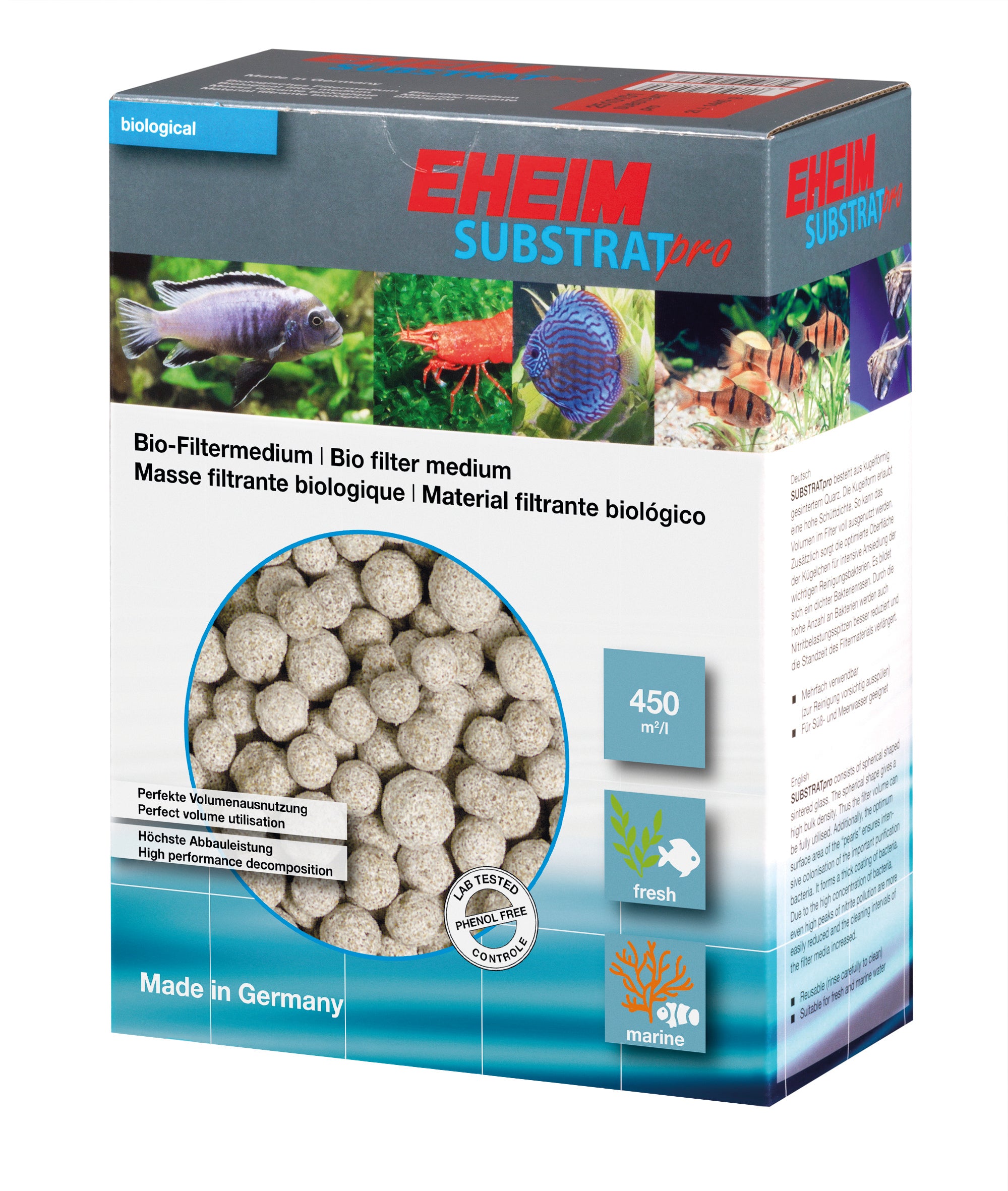 Eheim 2510051 Substrat pro Bio-Filtermedium Kugeln 720g