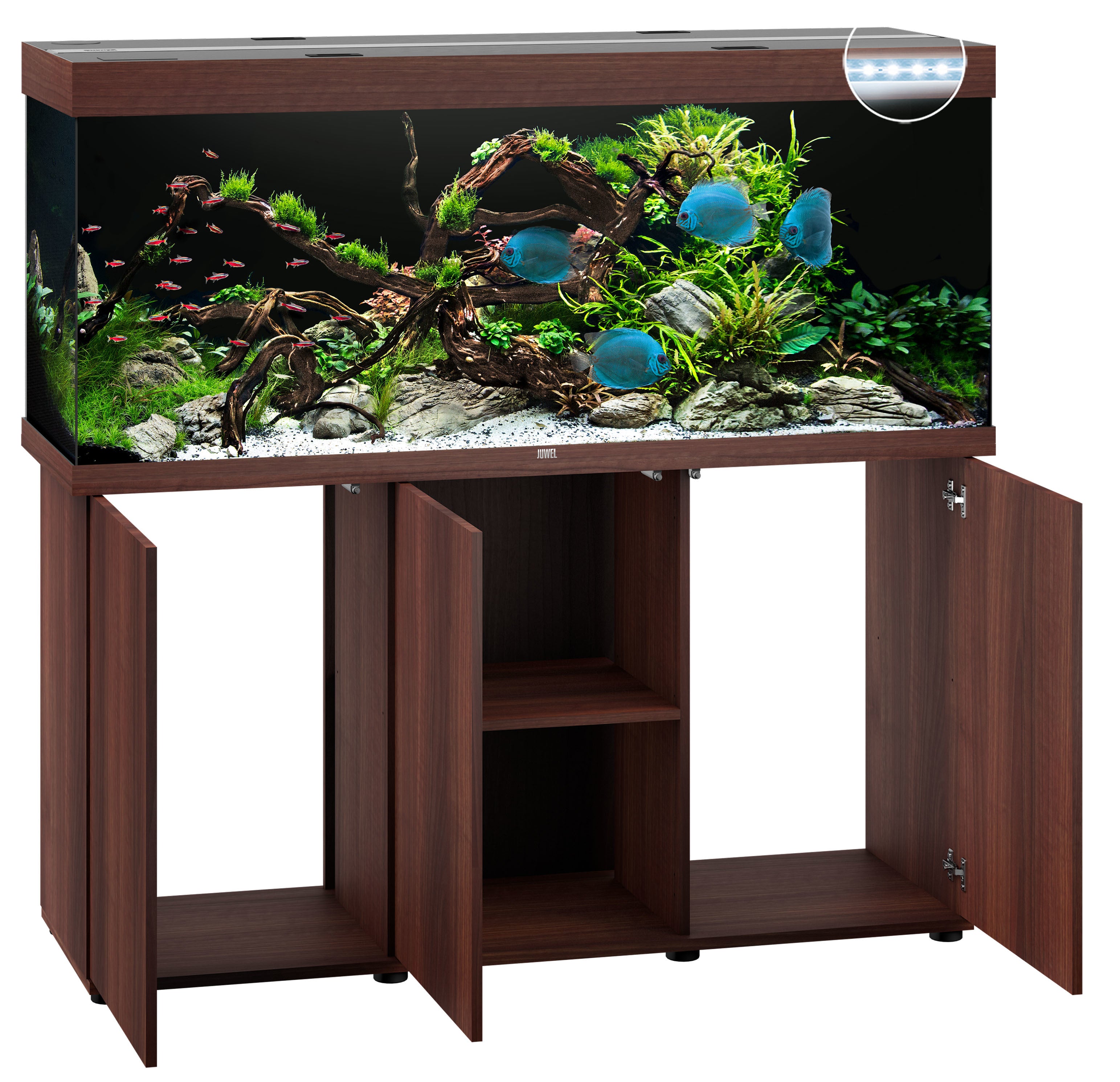 Juwel Rio 450 LED SBX 450l Aquarium Kombination