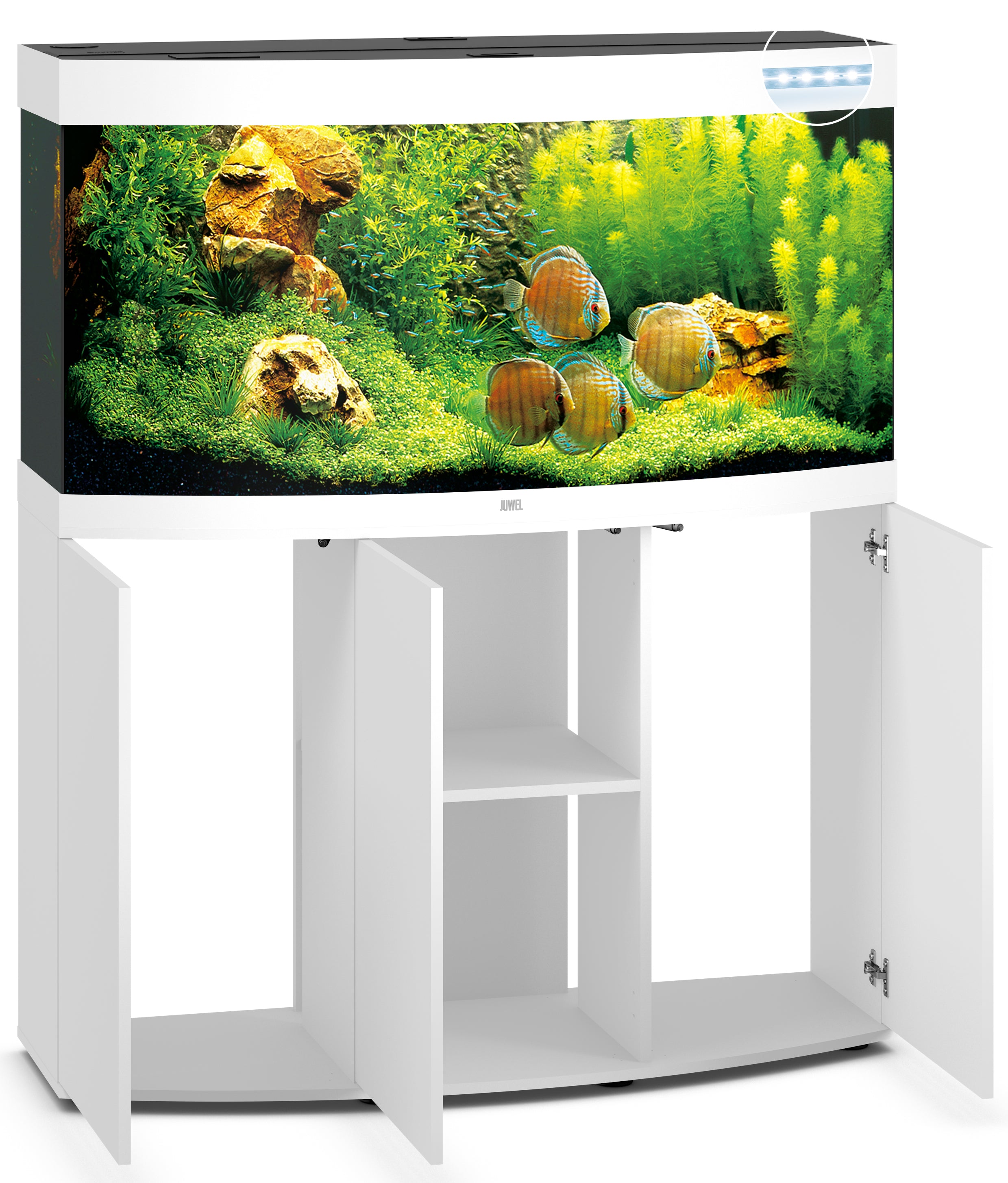 Juwel Vision 260 LED SBX 260l Aquarium Kombination