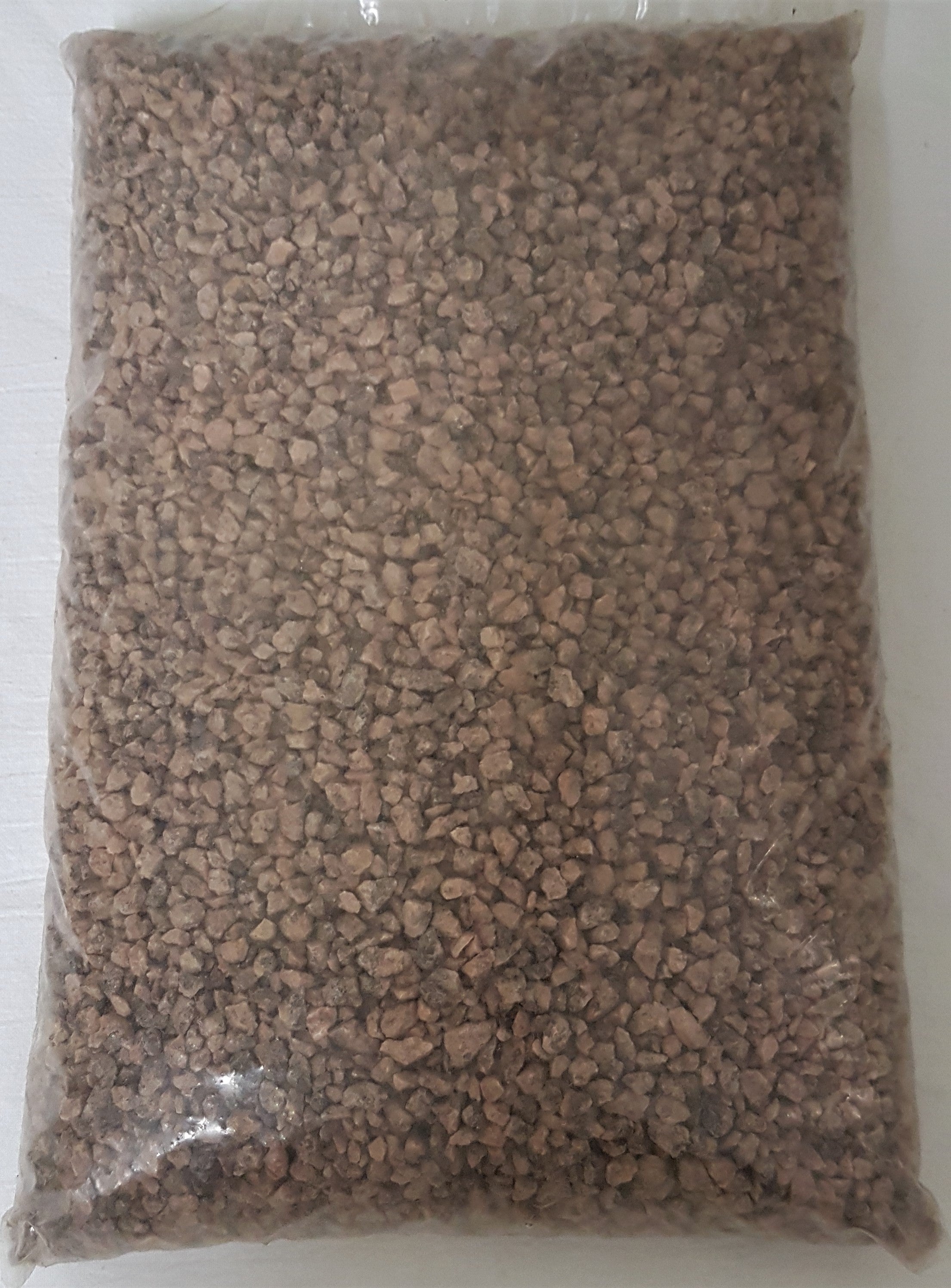 Aquarium Deko-Kies 3-8mm granita-rosso 3kg